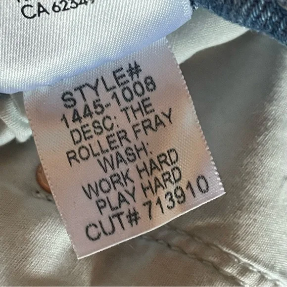 MOTHER Denim The Roller Fray, size 26 - Picture 8 of 12